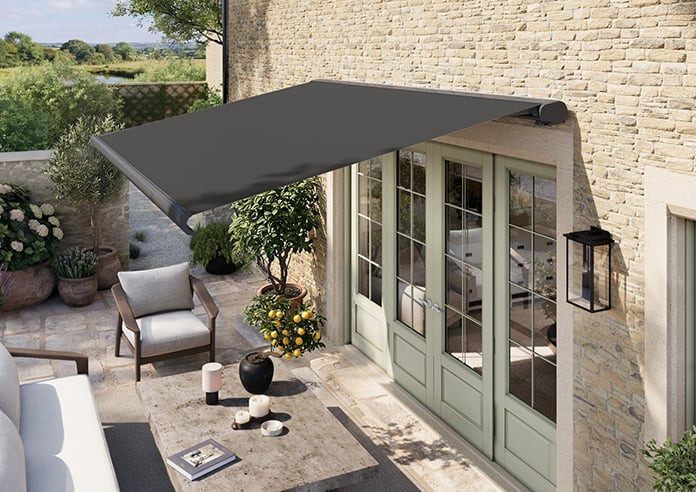 Solis Luxe, Dark Grey - Full Cassette Awning - Image 3